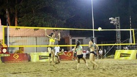 The AVC Women’s Beach Volleyball Tour 2019 in Can Tho gathers 21 teams from 11 countries and territories (Photo: VNA)