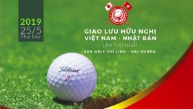 The first Vietnam-Japan Friendship Golf Tournament 2019 opened at Chi Linh Golf Course in the northern province of Hai Duong on May 25 (Photo: VNA)