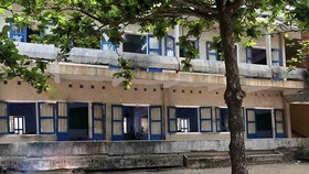 Trường THPT Lý Sơn đang xuống cấp nghiêm trọng