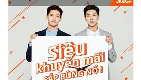 Jeju Air mở bán vé "siêu giảm giá" các chặng bay Việt Nam - Hàn Quốc