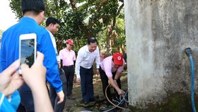 Xây hồ trên núi, đưa nước ngọt về bản Kà Nâu (Bình Định)
