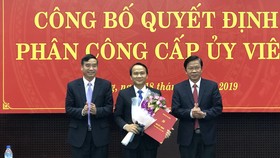 Ông Nguyễn Đình Vĩnh được điều động, phân công làm Bí thư quận ủy Ngũ Hành Sơn. Ảnh: NGUYÊN KHÔI