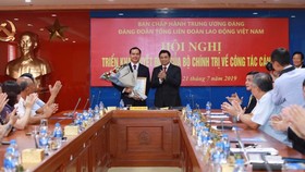 Điều động Bí thư tỉnh Hà Nam làm Bí thư Đảng đoàn Tổng Liên đoàn Lao động Việt Nam