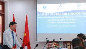 Trường ĐH Công nghiệp Thực phẩm TPHCM hợp tác với doanh nghiệp trong quản lý an toàn thực phẩm