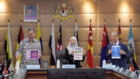Deputy Prime Minister Wan Azizah Wan Ismail (C) chairs a cabinet meeting in Putrajaya January 17, 2019 (Source: malaymail.com)
