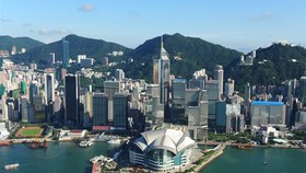 A view of Hong Kong. Banking officials of HSBC have encouraged more trade between Vietnam and Hong Kong. (Photo: instyle-hk.com)