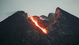 Mount Merapi is the most active volcano in Indonesia (Photo: Jakarta Post)