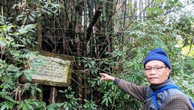 Mr. Lo Ich Toan from Cao Bang city, one of witnesses spotting victims of the massacre (Photo: SGGP)