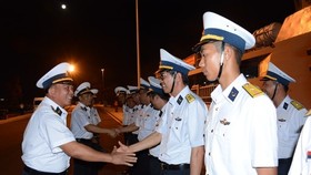 Naval ship HQ 012-Ly Thai To of Brigade 162 of the Naval Region 4 on March 20 left for Malaysia to attend the 2019 Langkawi International Maritime and Aerospace Exhibition (LIMA 2019) (Source: http://www.qdnd.vn)