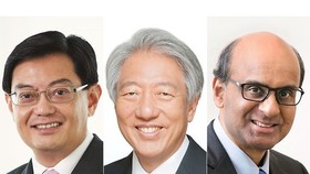 (From left) Heng Swee Keat , Teo Chee Hean and Tharman Shanmugaratnam (Source: straitstimes.com)