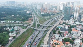 Ben Thanh-Suoi Tien metro line in District 9, HCMC (Photo: SGGP)