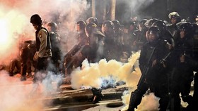 Indonesian police (Source: AFP)