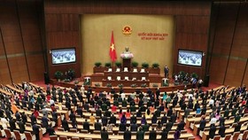The seventh session of the 14th National Assembly (NA) wraps up in Hanoi on June 14, completing all items on its 20-day working agenda. (Photo: VNA)