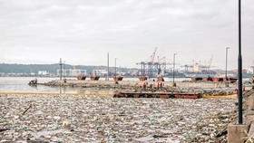Waste clearing in Durban port, South Africa on April 28, 2019. Illustrative image (Source: AFP/VNA)