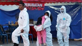 A student brought to hospital (Source: straitstimes.com)