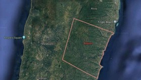 Boljoon town of Cebu City, the Philippines, where a truck plunges off a clip killing 11 children on July 19. (Photo: yahoo.com)