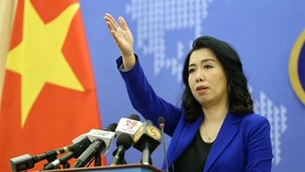 Foreign Ministry spokesperson Le Thi Thu Hang. (Photo: VNA/VNS)