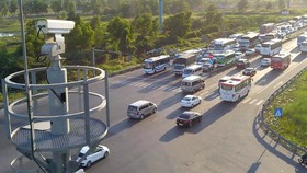 High quality camera system supervises security and traffic situation 24/7 (Photo: SGGP)