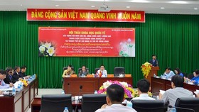 Quang cảnh buổi hội thảo