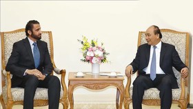 Thủ tướng Nguyễn Xuân Phúc tiếp ông Mohammed Ibrahim Al Shaibani