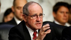 Thượng nghị sỹ James Risch, Chủ tịch Ủy ban Đối ngoại Thượng viện Mỹ. Ảnh: AP