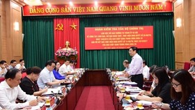 Trung ương kiểm tra công tác cán bộ, đổi mới sắp xếp bộ máy của TP Hà Nội