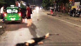 Hiện trường vụ tai nạn