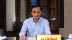 Ông Hà Văn Hùng, Chủ tịch UBMTTQ tỉnh Hà Tĩnh