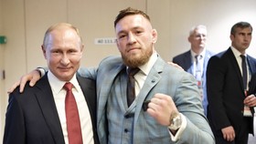 McGregor và Tổng thống Putin. Ảnh Instagram nhân vật.