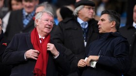 Sir Alex Ferguson trong một lần dự khán trận đấu của Man.United. Ảnh: Getty Images