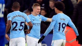 Kevin De Bruyne đầy lạc quan về cơ hội thắng nhiều danh hiệu mùa này. Ảnh: Getty Images