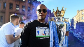 Vincent Kompany quyết định rời đi trên đỉnh cao nhất. Ảnh: Getty Images