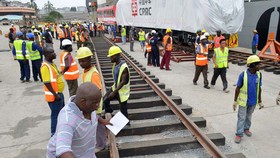 Dự án đường sắt do Trung Quốc thực hiện tại Kenya