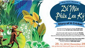 Biểu diễn tác phẩm âm nhạc viết cho nhạc kịch Dế mèn phiêu lưu ký