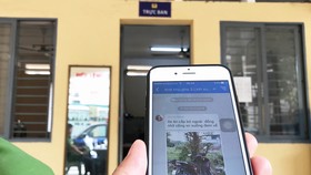 Thông tin về an ninh trật tự ở phường Linh Xuân (quận Thủ Đức) được người dân chia sẻ qua group Zalo