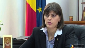 Bà Laura Kodruta Kovesi, nhân vật số 1 của Cơ quan chống tham nhũng Romania (DNA). Ảnh: AGERPRES