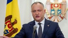 Tổng thống Moldova Igor Dodon. Nguồn: EPA