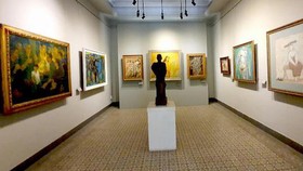 Triển lãm tranh sơn dầu của họa sĩ Lê Bá Trọng