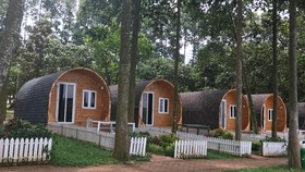 Khu nhà nghỉ xinh xắn ở đảo Đồng Trường