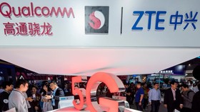 China Mobile Global Partner Conference held in Guangzhou in December 2018: the Trump administration wants U.S. companies to leave China. © Imaginechina/AP