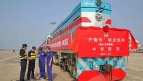 Chinese President Xi Jinping is pushing his signature Belt and Road Initiative with the goal of creating a massive economic zone that will link China to Europe by land and sea. © AP