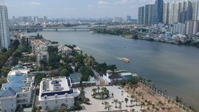 A corner of the Saigon River corridor.