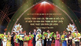 Đêm tôn vinh 100 năm hình thành và phát triển nghệ thuật cải lương