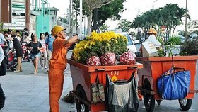 Hơn 1.900 công nhân đảm bảo vệ sinh dịp tết