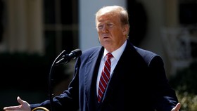 Tổng thống Mỹ Donald Trump. (Ảnh: THX/TTXVN)
