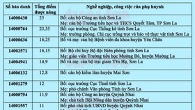 Công khai danh tính những phụ huynh vi phạm nâng điểm thi