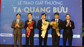 3 nhà khoa học đoạt Giải thưởng Tạ Quang Bửu 2019