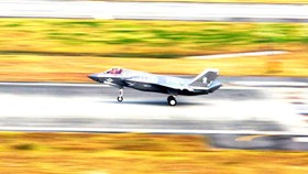 Chiến đấu cơ F-35B đâm phải chim, mất 2 triệu USD