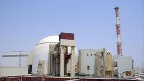 Các lò phản ứng hạt nhân chính tại Bushehr, nằm cách Tehran 1.200 km về phía nam. Ảnh: REUTERS