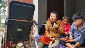 Bố bệnh nặng, mẹ biệt tích, 2 con trẻ khốn cùng